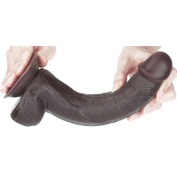 LoveToy SlidingSkin Gode Sliding Skin 18 x 4.5cm Marron